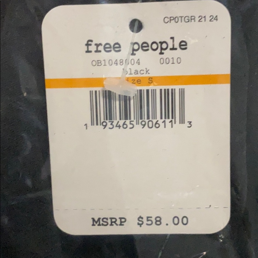 ❗️FINAL❗️ 🆕 Free People Black Starlight Cami - Picture 5 of 6
